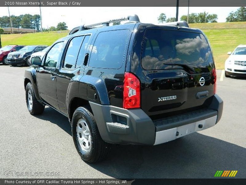 Super Black / Gray 2010 Nissan Xterra X