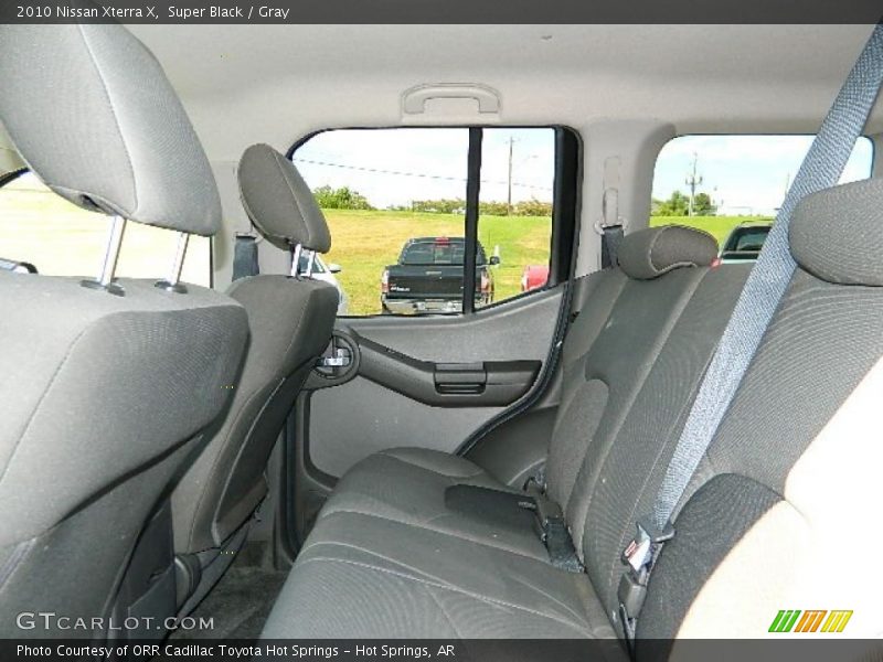 Super Black / Gray 2010 Nissan Xterra X