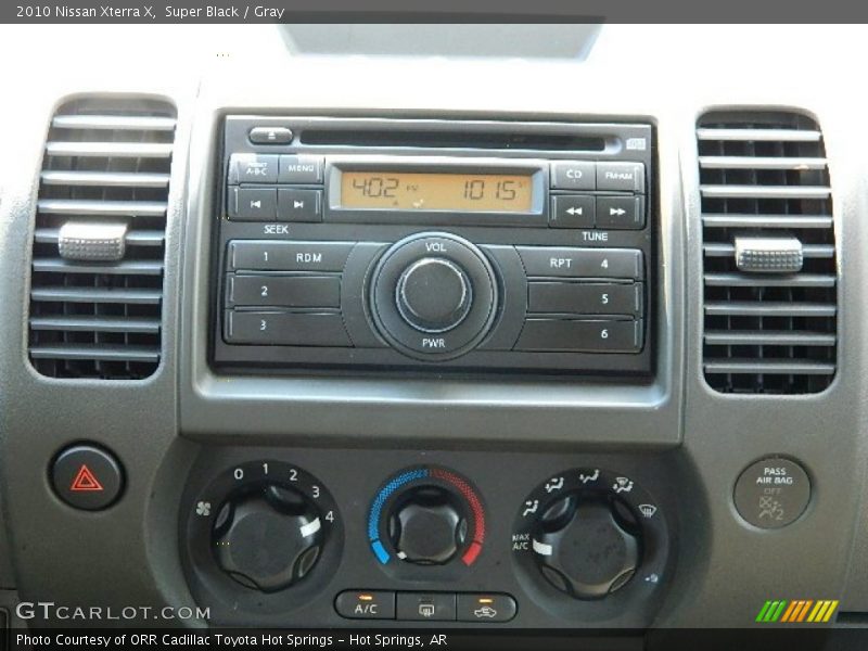 Super Black / Gray 2010 Nissan Xterra X