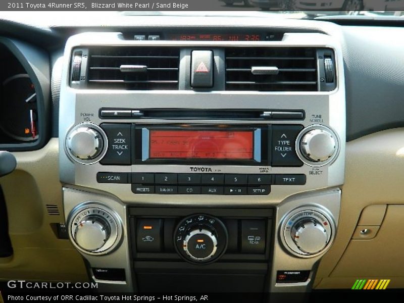 Blizzard White Pearl / Sand Beige 2011 Toyota 4Runner SR5