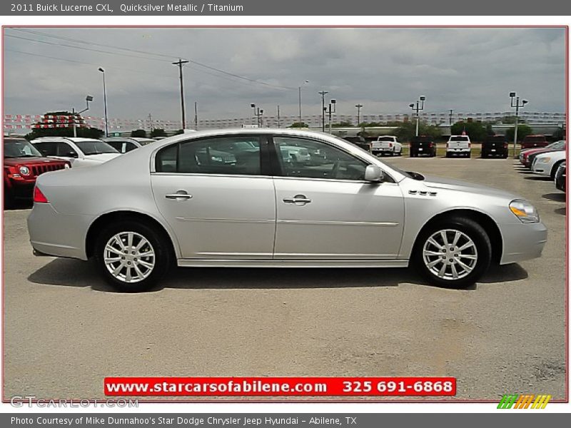 Quicksilver Metallic / Titanium 2011 Buick Lucerne CXL