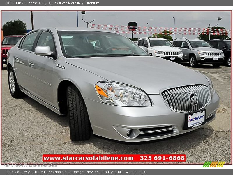 Quicksilver Metallic / Titanium 2011 Buick Lucerne CXL
