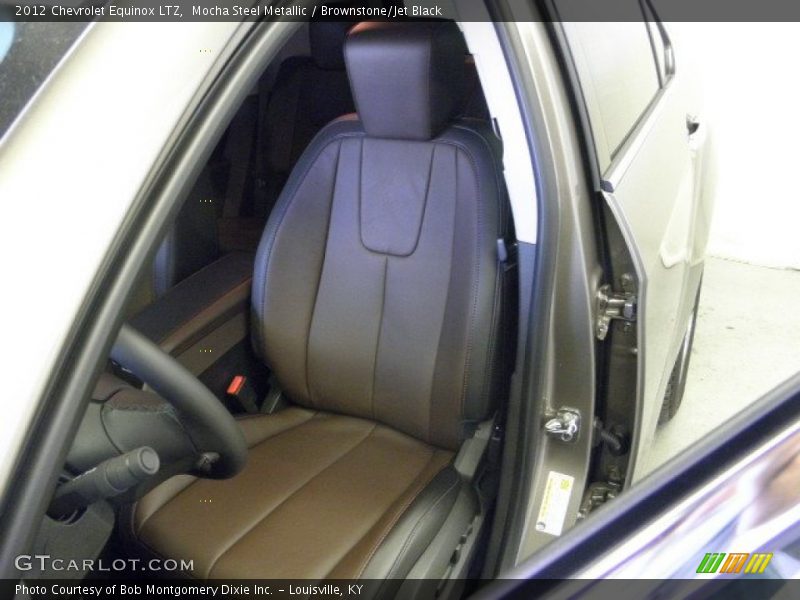 Mocha Steel Metallic / Brownstone/Jet Black 2012 Chevrolet Equinox LTZ