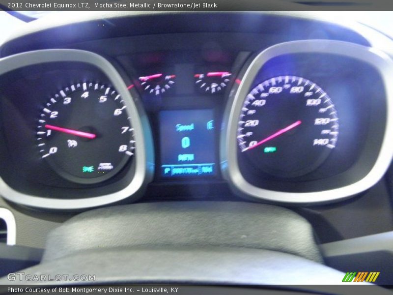 Mocha Steel Metallic / Brownstone/Jet Black 2012 Chevrolet Equinox LTZ