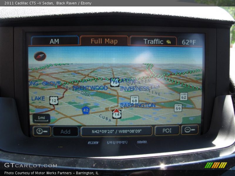 Black Raven / Ebony 2011 Cadillac CTS -V Sedan