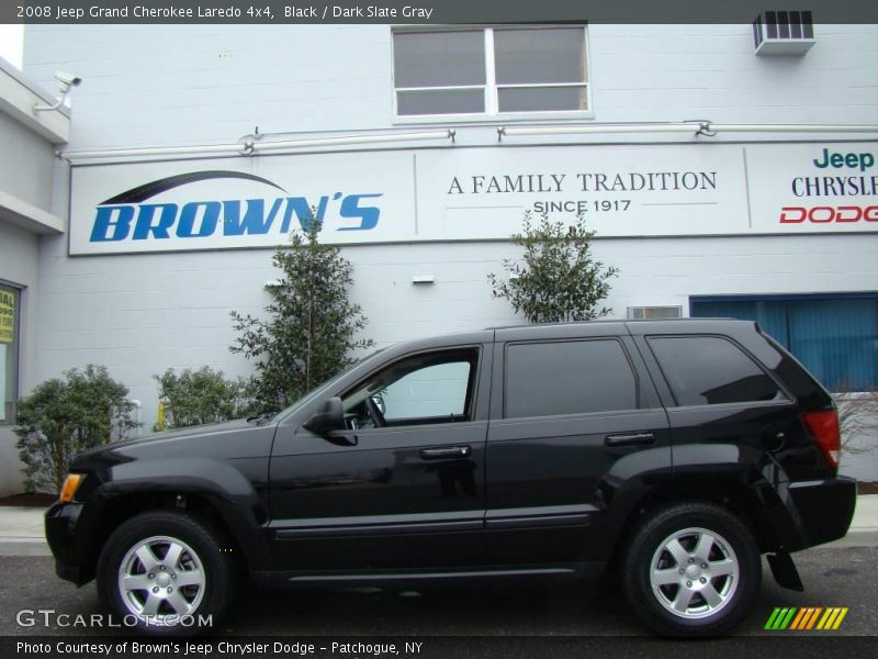 Black / Dark Slate Gray 2008 Jeep Grand Cherokee Laredo 4x4