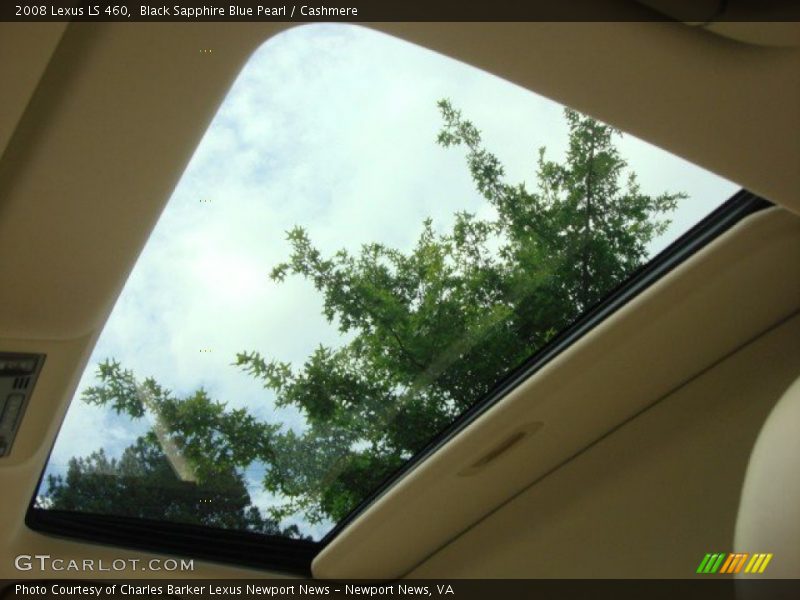 Black Sapphire Blue Pearl / Cashmere 2008 Lexus LS 460