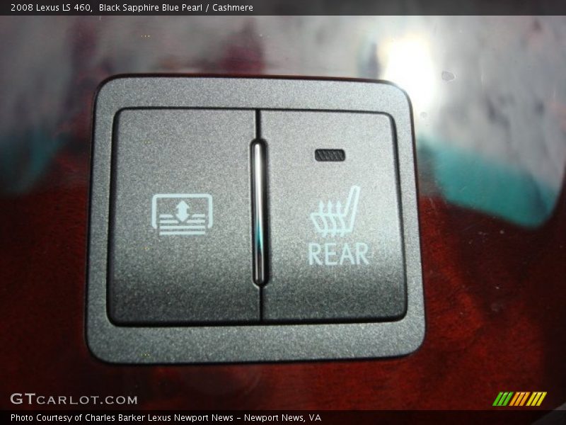 Black Sapphire Blue Pearl / Cashmere 2008 Lexus LS 460