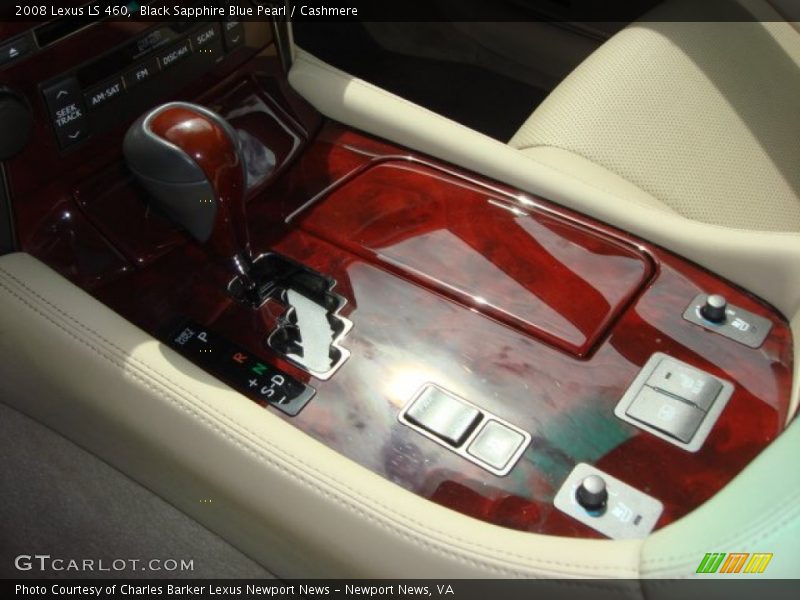 Black Sapphire Blue Pearl / Cashmere 2008 Lexus LS 460