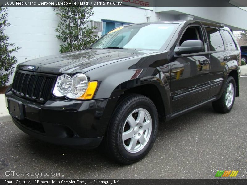 Black / Dark Slate Gray 2008 Jeep Grand Cherokee Laredo 4x4