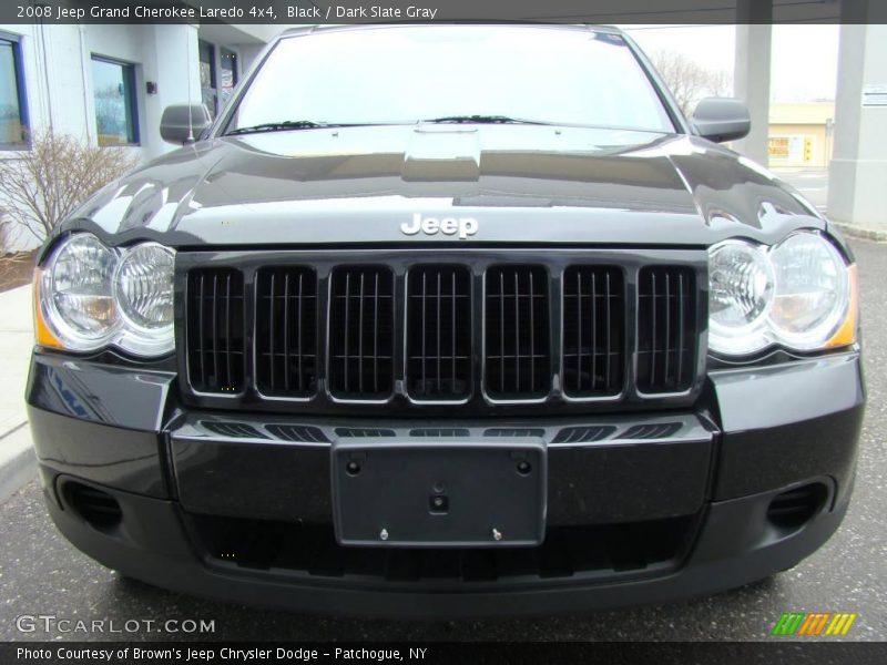 Black / Dark Slate Gray 2008 Jeep Grand Cherokee Laredo 4x4