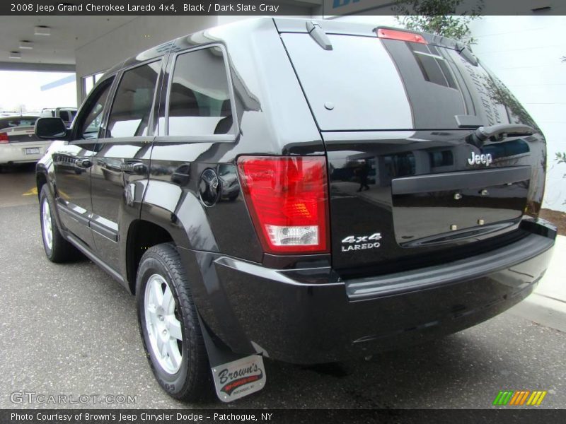 Black / Dark Slate Gray 2008 Jeep Grand Cherokee Laredo 4x4