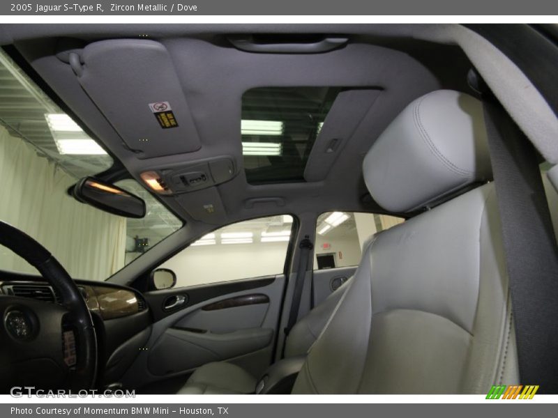 Zircon Metallic / Dove 2005 Jaguar S-Type R