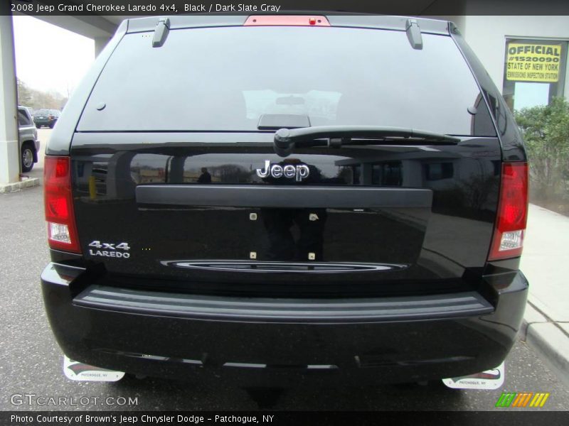 Black / Dark Slate Gray 2008 Jeep Grand Cherokee Laredo 4x4