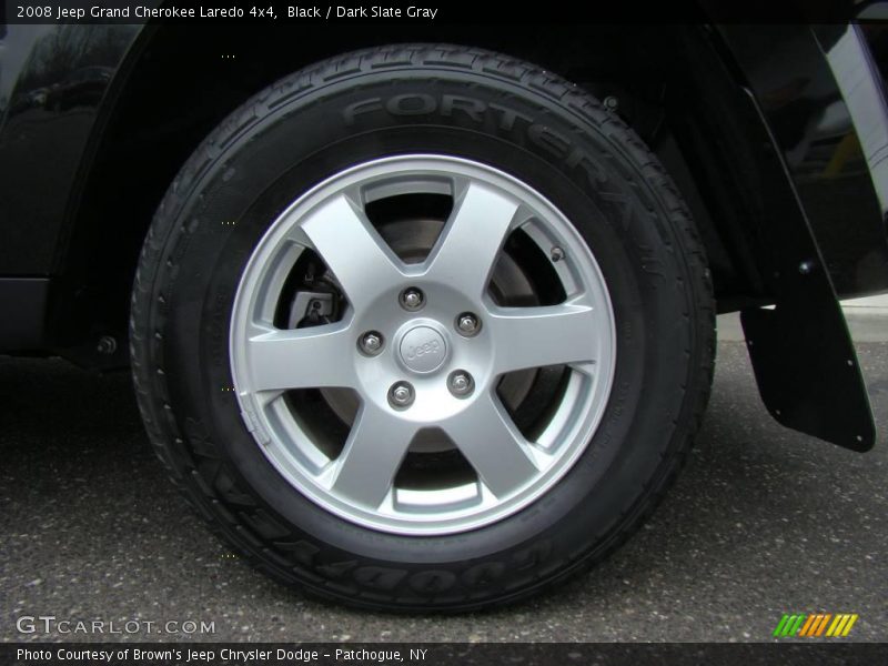 Black / Dark Slate Gray 2008 Jeep Grand Cherokee Laredo 4x4