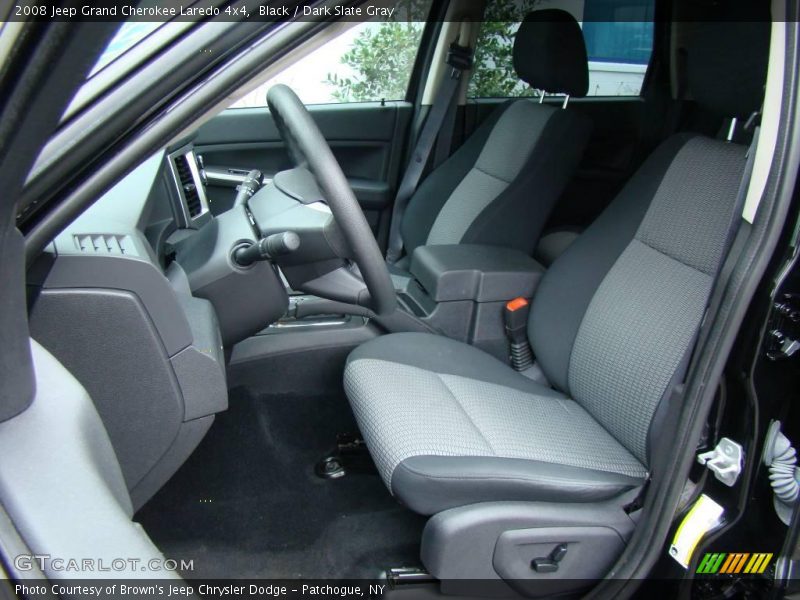Black / Dark Slate Gray 2008 Jeep Grand Cherokee Laredo 4x4
