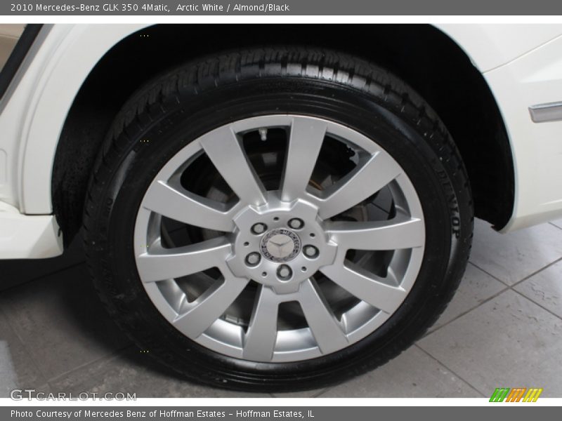 Arctic White / Almond/Black 2010 Mercedes-Benz GLK 350 4Matic