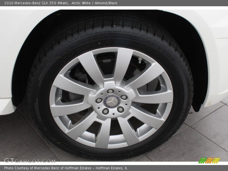 Arctic White / Almond/Black 2010 Mercedes-Benz GLK 350 4Matic