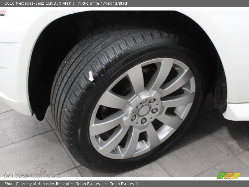 Arctic White / Almond/Black 2010 Mercedes-Benz GLK 350 4Matic
