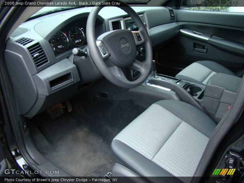 Black / Dark Slate Gray 2008 Jeep Grand Cherokee Laredo 4x4