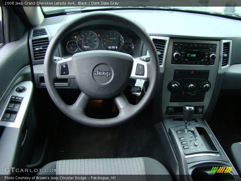 Black / Dark Slate Gray 2008 Jeep Grand Cherokee Laredo 4x4