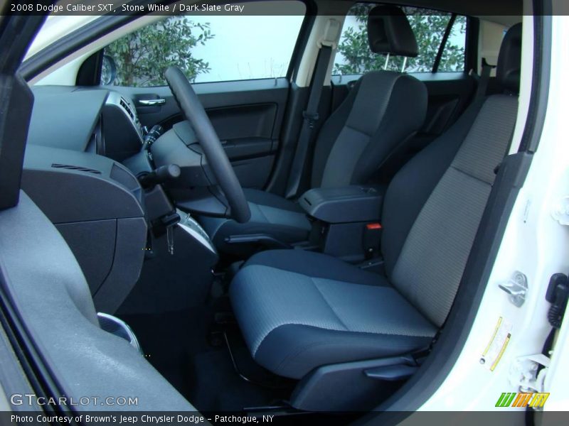 Stone White / Dark Slate Gray 2008 Dodge Caliber SXT