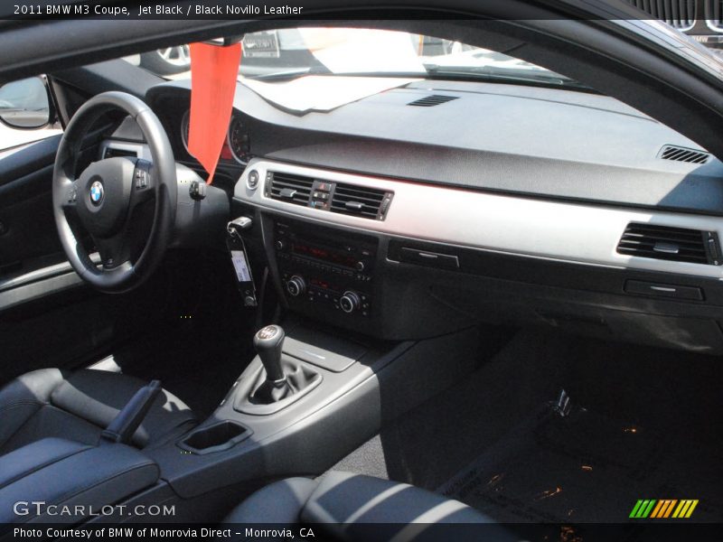 Jet Black / Black Novillo Leather 2011 BMW M3 Coupe
