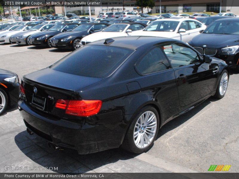 Jet Black / Black Novillo Leather 2011 BMW M3 Coupe