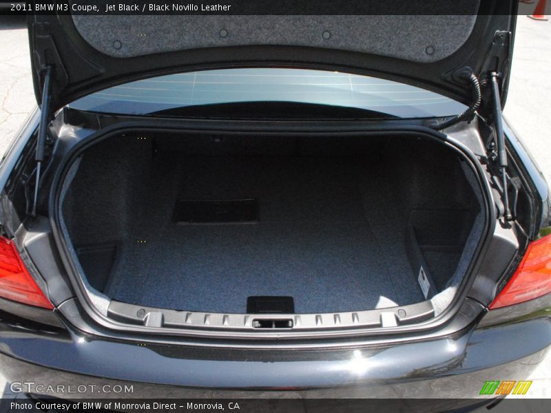 Jet Black / Black Novillo Leather 2011 BMW M3 Coupe