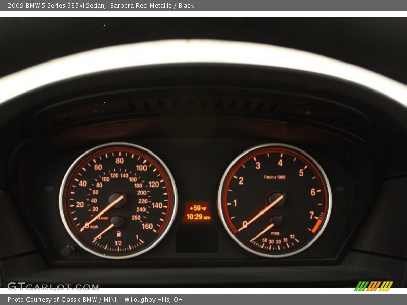  2009 5 Series 535xi Sedan 535xi Sedan Gauges