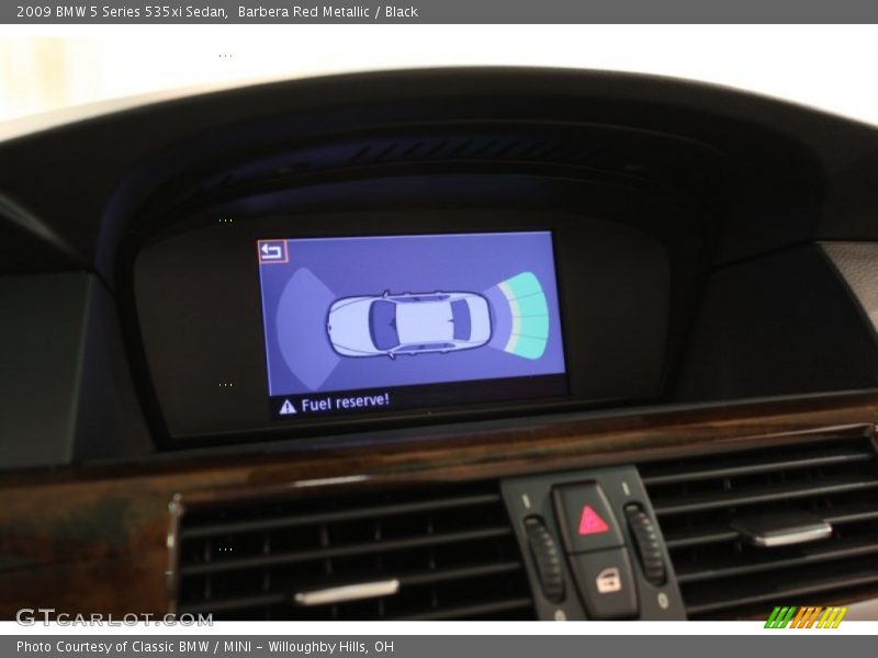 Barbera Red Metallic / Black 2009 BMW 5 Series 535xi Sedan