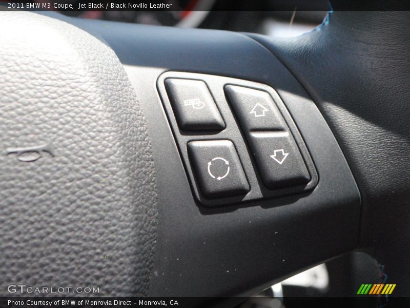 Jet Black / Black Novillo Leather 2011 BMW M3 Coupe