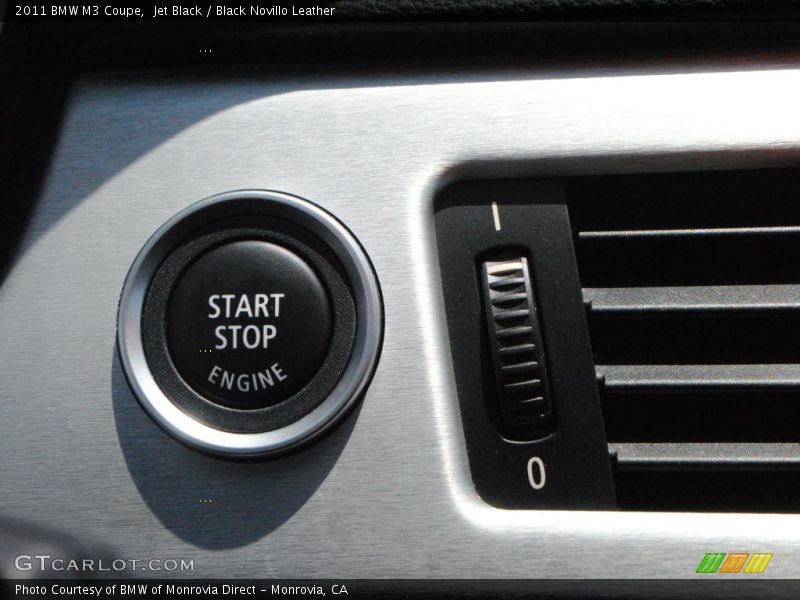 Jet Black / Black Novillo Leather 2011 BMW M3 Coupe