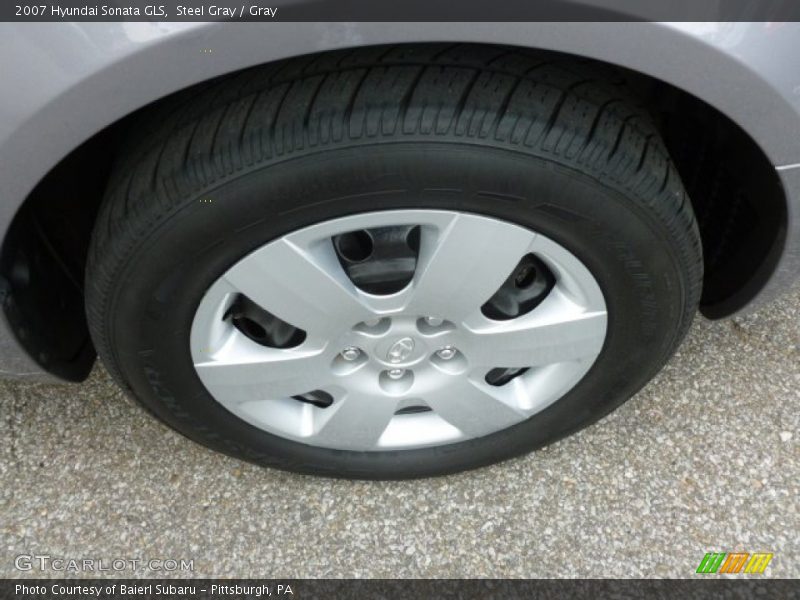 Steel Gray / Gray 2007 Hyundai Sonata GLS