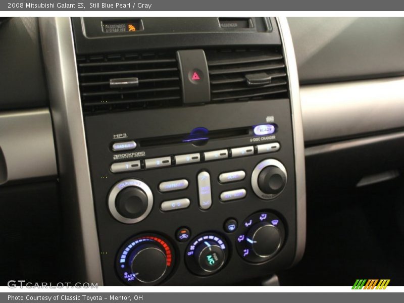 Controls of 2008 Galant ES