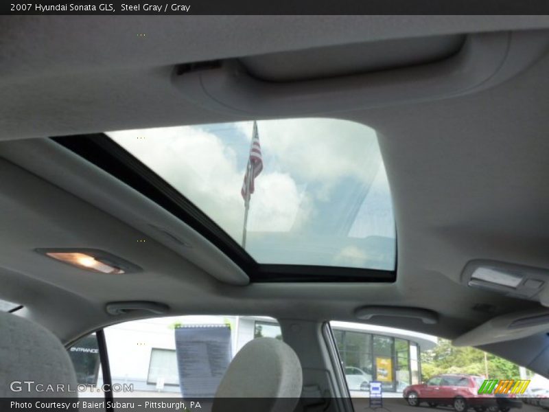 Steel Gray / Gray 2007 Hyundai Sonata GLS