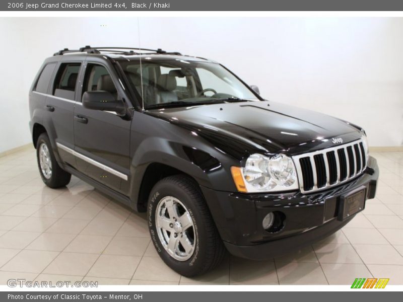 Black / Khaki 2006 Jeep Grand Cherokee Limited 4x4