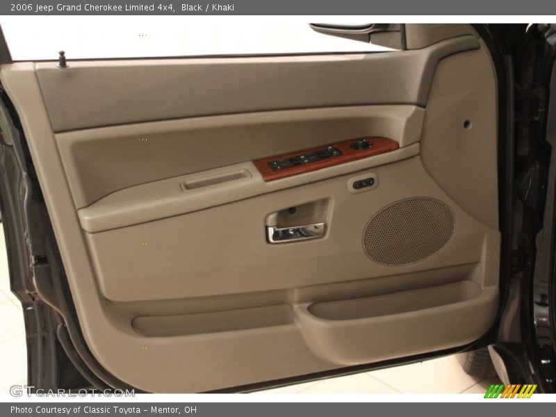 Black / Khaki 2006 Jeep Grand Cherokee Limited 4x4