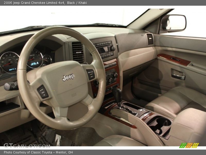 Black / Khaki 2006 Jeep Grand Cherokee Limited 4x4