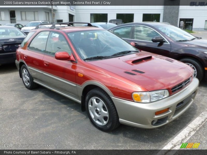 Front 3/4 View of 2000 Impreza Outback Sport Wagon