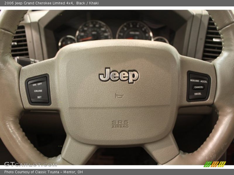 Black / Khaki 2006 Jeep Grand Cherokee Limited 4x4