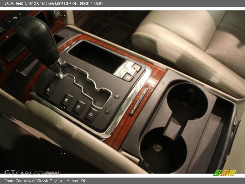 Black / Khaki 2006 Jeep Grand Cherokee Limited 4x4