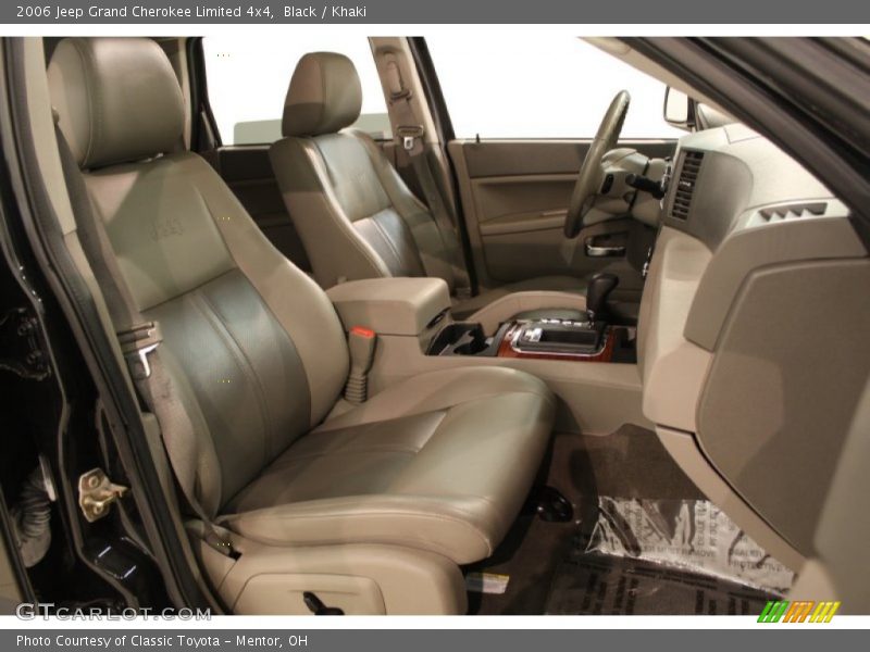 Black / Khaki 2006 Jeep Grand Cherokee Limited 4x4
