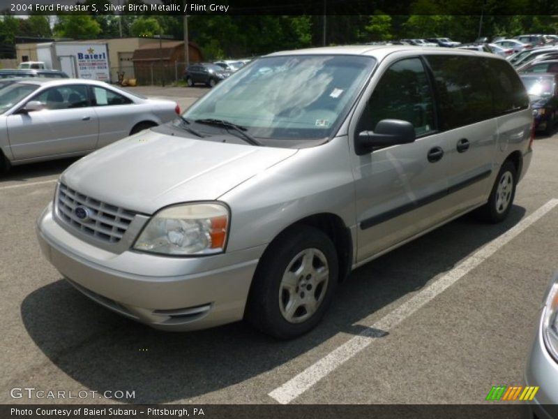 Silver Birch Metallic / Flint Grey 2004 Ford Freestar S