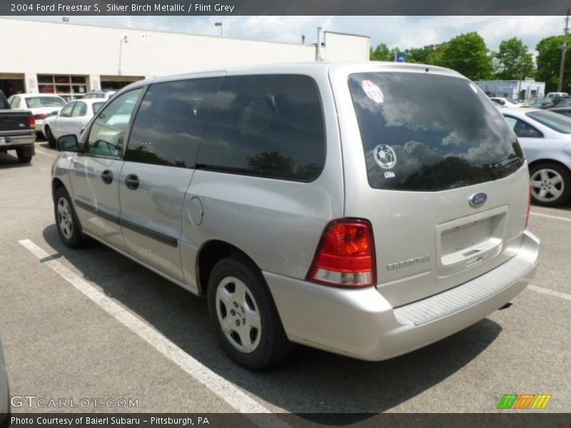Silver Birch Metallic / Flint Grey 2004 Ford Freestar S