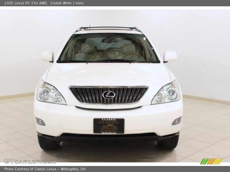 Crystal White / Ivory 2005 Lexus RX 330 AWD