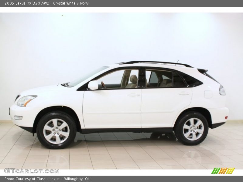 Crystal White / Ivory 2005 Lexus RX 330 AWD