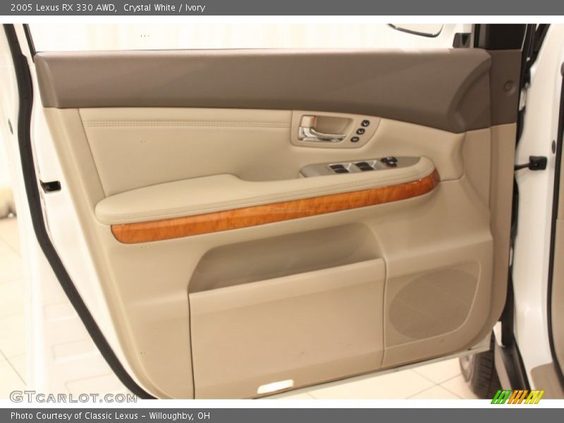 Crystal White / Ivory 2005 Lexus RX 330 AWD