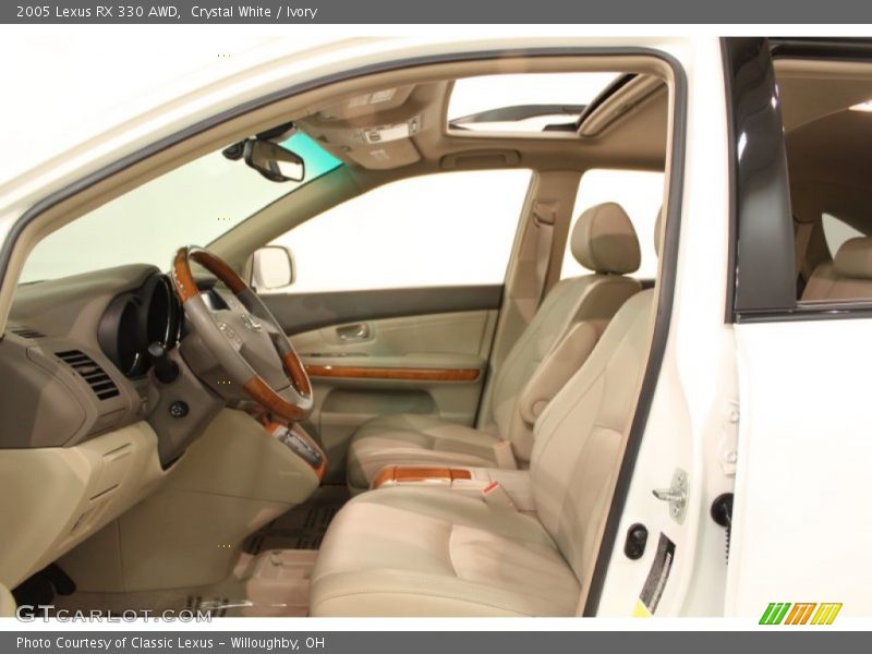 Crystal White / Ivory 2005 Lexus RX 330 AWD
