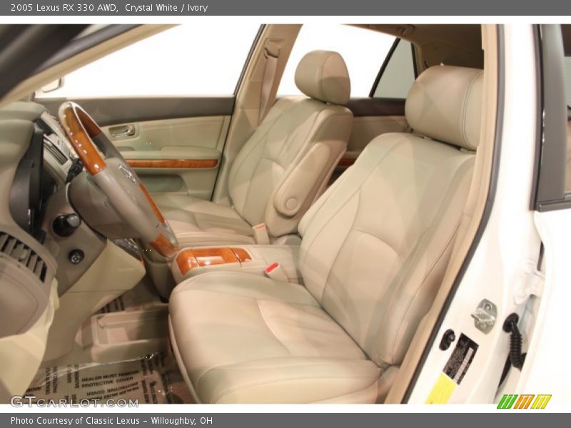 Crystal White / Ivory 2005 Lexus RX 330 AWD